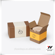 2018 Großhandelspreis Günstige Kraft Benutzerdefinierte Logo Verpackung Papier Box